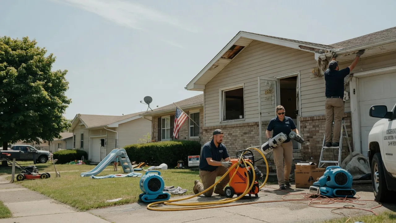 Water Damage Restoration in Flom, MN near me